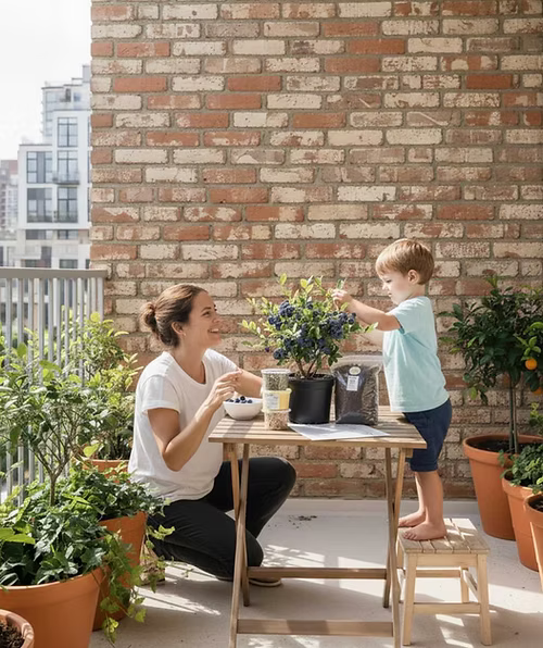 ערכה פרימיום לגידול אוכמניות בבית (DUO)